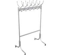 Напольная вешалка на колесах Мебелик М 11 металлик 5429