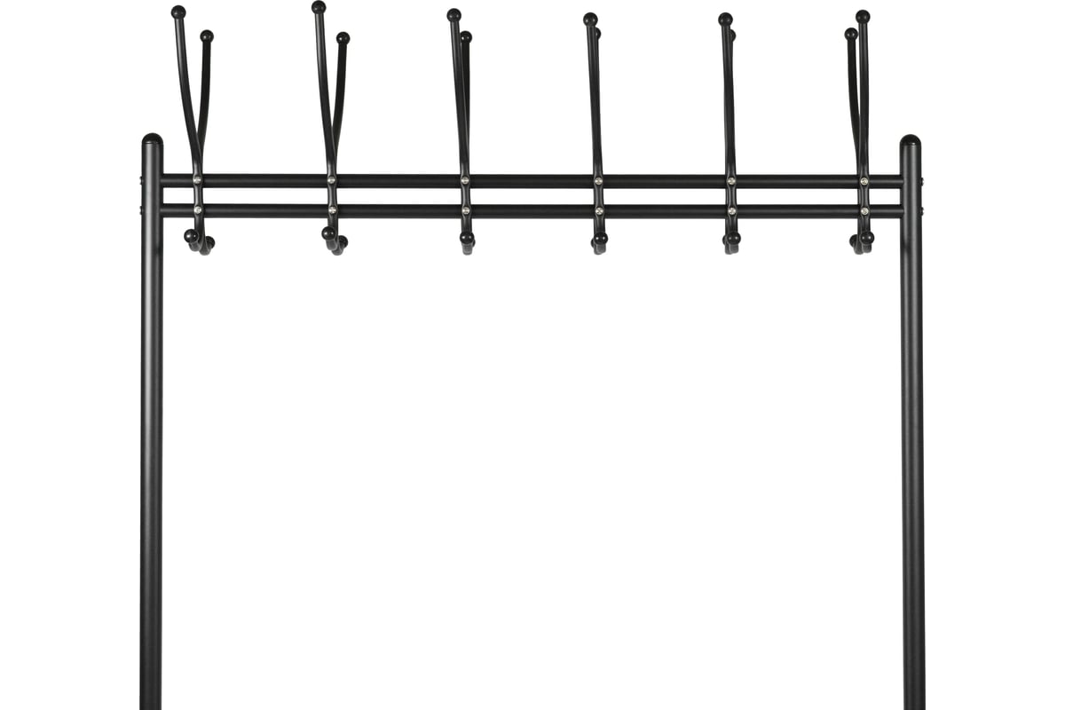 Напольная вешалка мебелик м 12 черный