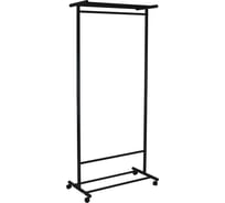 Напольная вешалка на колесах Мебелик М 9 чёрный 1774