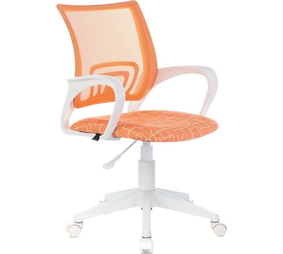 Компьютерное офисное кресло BRABIX Fly MG-396W, с подлокотниками, сетка, 532402