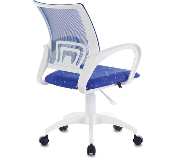 Компьютерное офисное кресло BRABIX Fly MG-396W, с подлокотниками, сетка, 532405