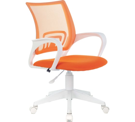 Компьютерное офисное кресло BRABIX Fly MG-396W, с подлокотниками, сетка, 532401