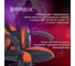 Компьютерное кресло BRABIX PREMIUM Rapid GM-102, 120 кг, экокожа/ткань, черное/оранж 532420 9