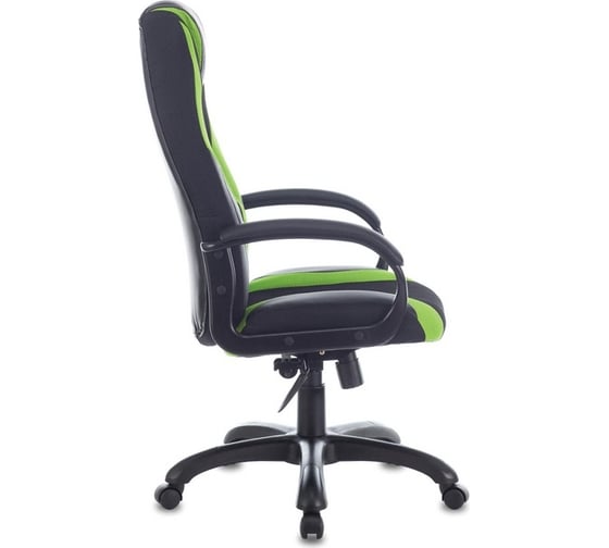 Компьютерное кресло BRABIX PREMIUM Rapid GM-102 экокожа/ткань,черное/зеленое 532419