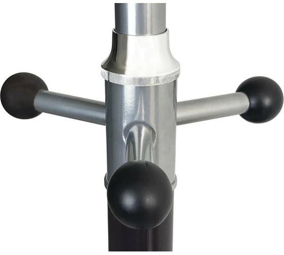 Вешалка-стойка BRABIX CR-870 металл, 5+3 крючка, цвет коричневый 606436