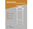 Костюмная вешалка Мебелик В 21Н белый 6063 4