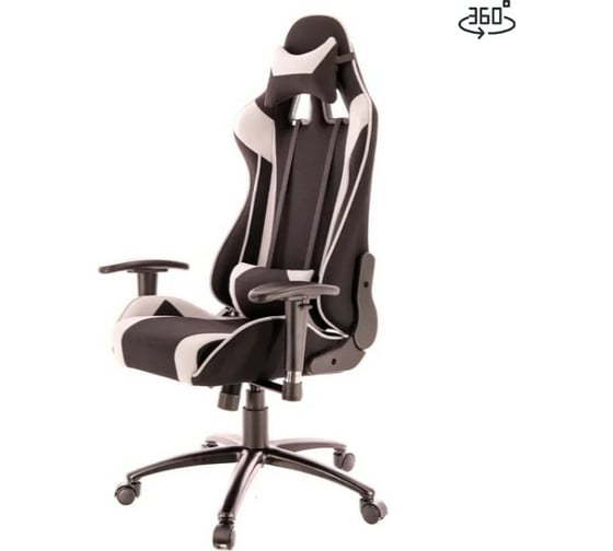 Кресло Everprof ткань EP-lotus s4 fabric black/grey