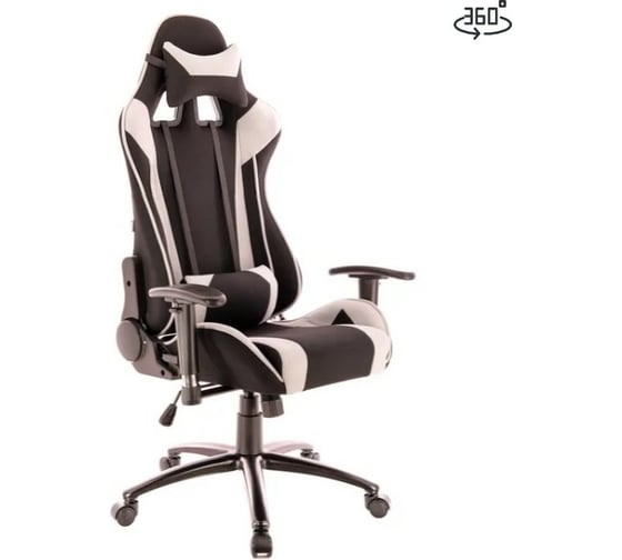 Кресло Everprof ткань EP-lotus s4 fabric black/grey