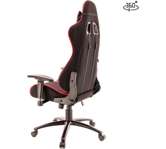 Кресло Everprof  ткань EP-lotus s4 fabric black/red