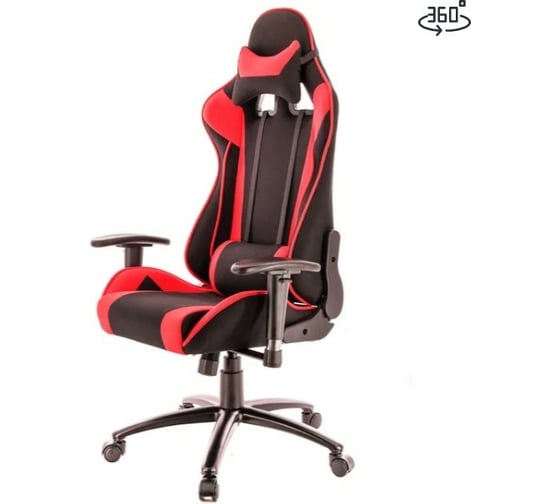 Кресло Everprof экокожа EP-lotus s11 eco black/red