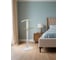 Костюмная вешалка Мебелик Васко В 70 белый ясень/золото 113 11