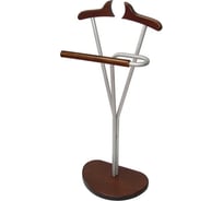 Костюмная вешалка Мебелик Д 8М металлик/темно-коричневый 1814