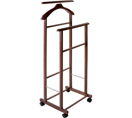 Костюмная вешалка Мебелик В 22Н на колесах средне-коричневый 2234