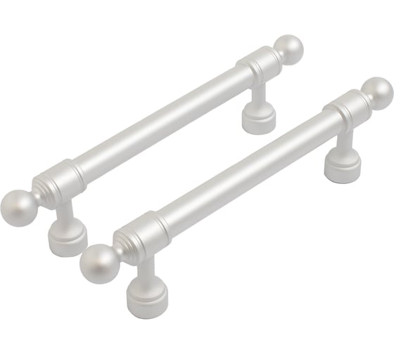 Мебельная ручка-скоба StahlBuro AP2306-96 2 шт., W матовый белый хром 16768 1