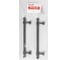 Мебельная ручка-скоба StahlBuro AP2306-128 2 шт., BL матовый черный 16771 3