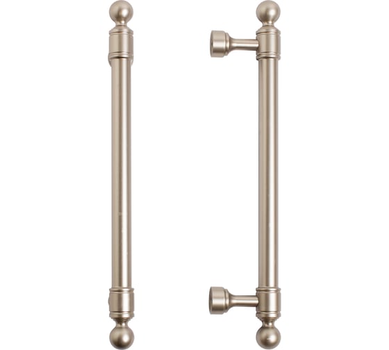 Мебельная ручка-скоба StahlBuro AP2306-128 2 шт., SN сатин 16774