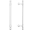 Мебельная ручка-скоба StahlBuro AP2306-128 2 шт., W матовый белый хром 16772 2