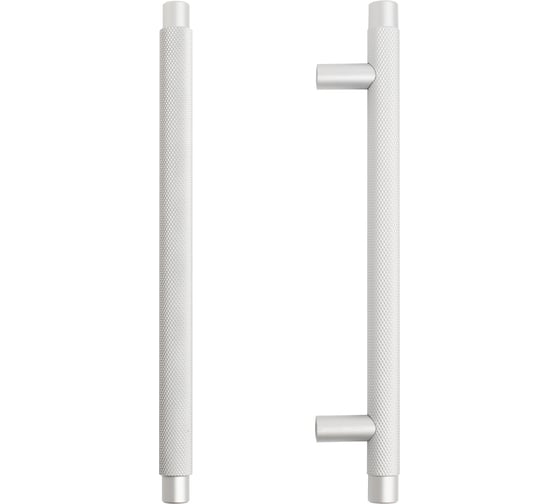 Мебельная ручка-скоба StahlBuro AP2308-128 2 шт., W матовый белый хром 16758