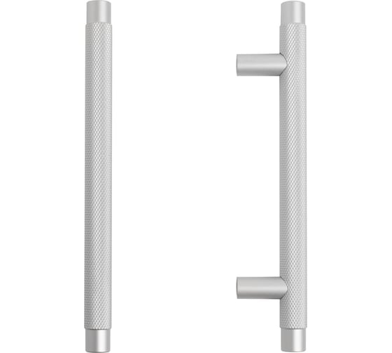 Мебельная ручка-скоба StahlBuro AP2308-96 2 шт., W матовый белый хром 16754