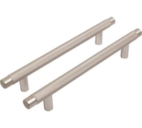 Мебельная ручка-скоба StahlBuro AP2308-128 2 шт., SN сатин 16760