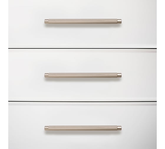 Мебельная ручка-скоба StahlBuro AP2308-128 2 шт., SN сатин 16760