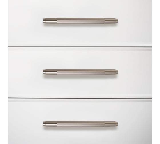 Мебельная ручка-скоба StahlBuro AP2309-128 2 шт., SN сатин 16782