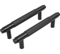Мебельная ручка-скоба StahlBuro AP2309-96 2 шт., BL черный матовый 16775