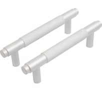 Мебельная ручка-скоба StahlBuro AP2309-96 2 шт., W матовый белый хром 16776