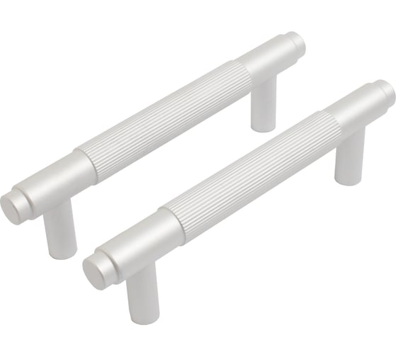 Мебельная ручка-скоба StahlBuro AP2309-96 2 шт., W матовый белый хром 16776 1
