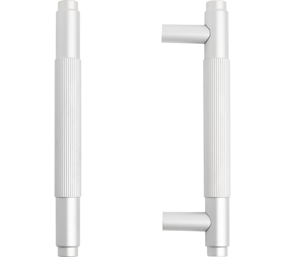 Мебельная ручка-скоба StahlBuro AP2309-96 2 шт., W матовый белый хром 16776