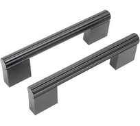 Мебельная ручка-скоба StahlBuro AP2313-96 2 шт., BL матовый черный 16795