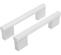 Мебельная ручка-скоба StahlBuro AP2313-96 2 шт., W матовый белый хром 16796