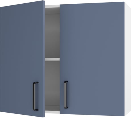 Настенный шкаф Комфорт-Питер 800 (911675 232 Дымчато-голубой) 911675232