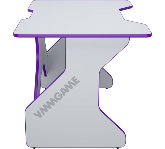Игровой компьютерный стол VMMGame ONE WHITE 100 PURPLE TL-1-WEPU