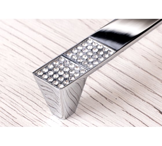 Ручка-скоба ОФК комплект из 4 штук, 537-128 хром Tr-00001129