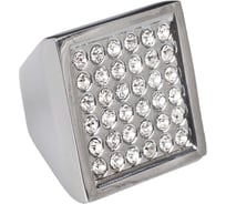 Ручка-кнопка ОФК комплект из 4 штук, 6000 А S хром Tr-00001095