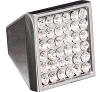 Ручка-кнопка ОФК комплект из 10 штук, 6000 А хром Tr-00001098