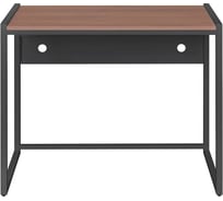 Стол письменный GreenWeen AGORA, 900x500x765 мм, черный каркас, столешница ЛДСП орех GW-AGORA-900-B-LD-NUT