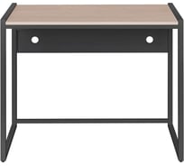 Стол письменный GreenWeen AGORA, 900x500x765 мм, черный каркас, столешница ЛДСП дуб натуральный GW-AGORA-900-B-LD-NATUR