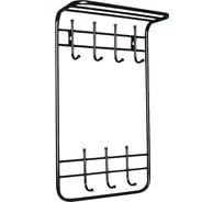 Настенная вешалка Титан Мета ТСП черный 4607078080413