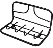 Настенная вешалка Титан Мета ТСП1 черный 4607078080352