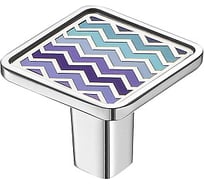 Ручка-кнопка KERRON хром, BREEZE KA3-000BR21-CR