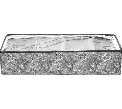 Органайзер для обуви на 4 бокса HOMSU Grey Flower HOM-1093