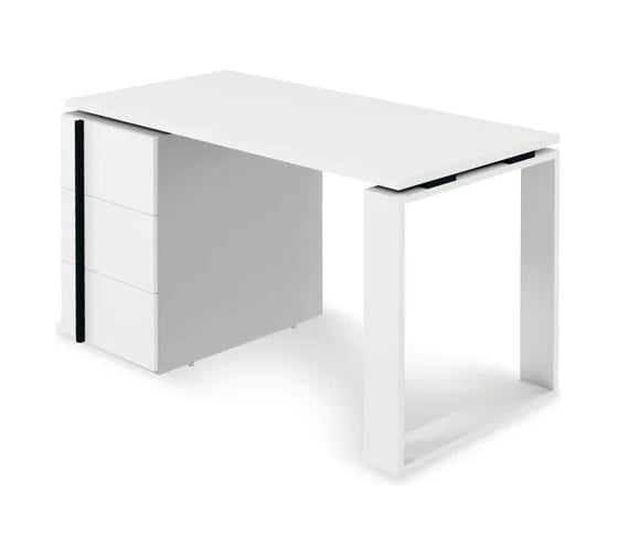 Письменный стол Zebrano Фрасилл-С со встроенной тумбой, 140х70 SRT4-11-1-2-1 1