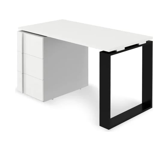 Письменный стол Zebrano Фрасилл-С со встроенной тумбой, 120х70 SRT2-11-2-1-1 1