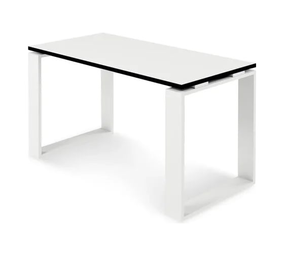 Письменный стол Zebrano Фрасилл с металлическими опорами 120х60 SR1-12-1-1 1