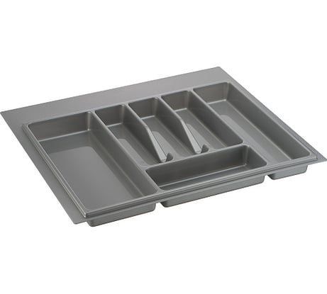 Лоток для столовых приборов Volpato Д490 Ш540, серый 32-73-N60-GR