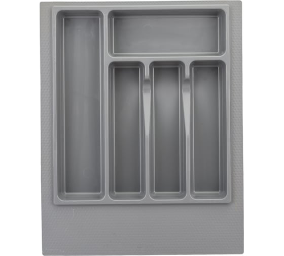 Лоток для столовых приборов Volpato Д490 Ш390, серый 32-73-N45-GR