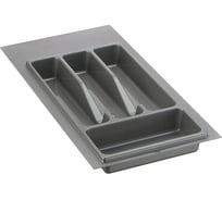 Лоток для столовых приборов Volpato Д490 Ш240, серый 32-73-N30-GR