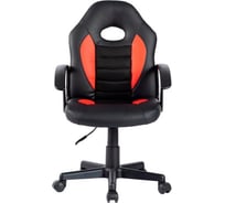 Офисное кресло CHAIRMAN CH111 экокожа, черно-красный 00-07145980